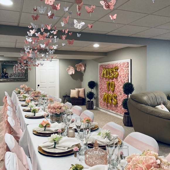 Hydrangea Napkin Rings set of 27 - Picture 8 of 8